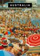Retro Australia Notepad - Beach