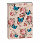 Journal Flexi -  Blue Butterfly with Flowers