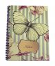 A4 Spiral Notebook - Butterfly 