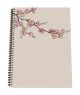 A5  Spiral Notebook -   Japanese Flowers